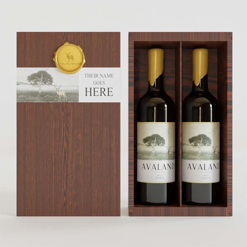 Avaland Gold Edition Gift Box (Personalized) - Avaland Winery