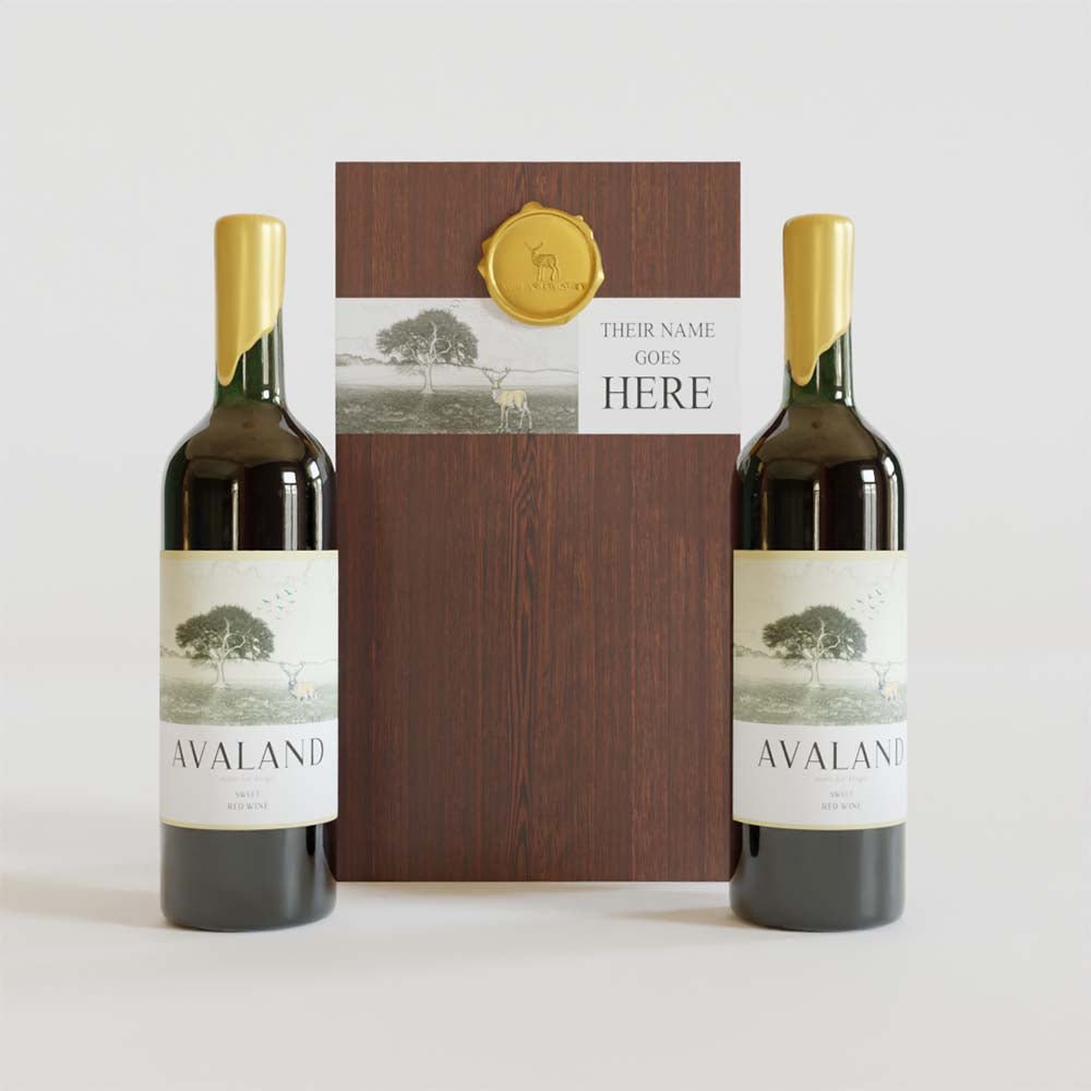 Avaland Gold Edition Gift Box (Personalized) - Avaland Winery